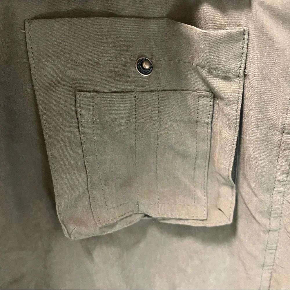 LOVE TREE Military / Utility Style Lightweight Spring or Fall Jacket Size Medium - Picture 10 of 16